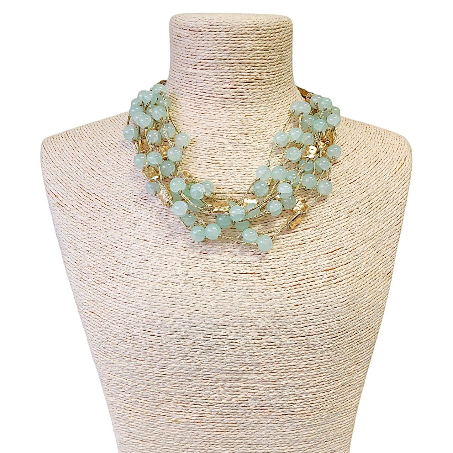 Layered Green NEcklace