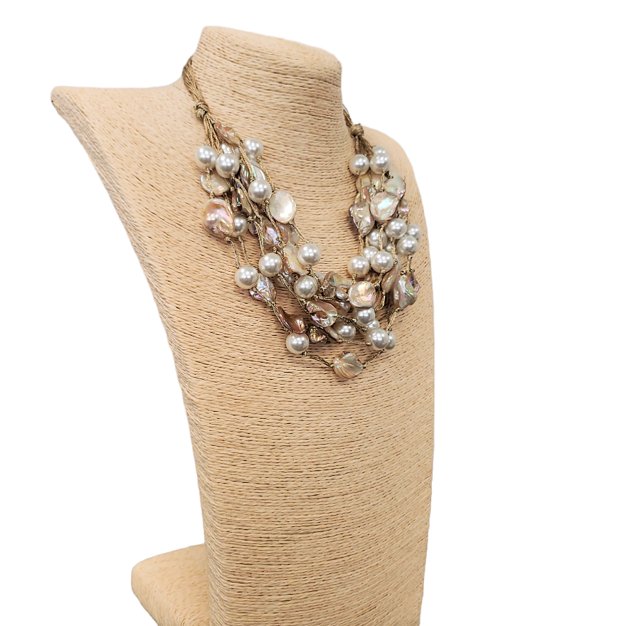 Pearl Seashell Necklace