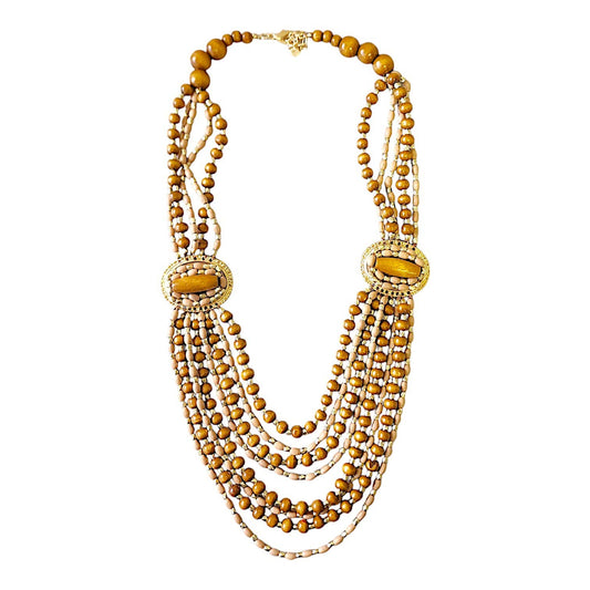 Multi-Strand Beaded Necklace