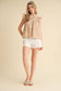 EYELET LACE TRIM TOP