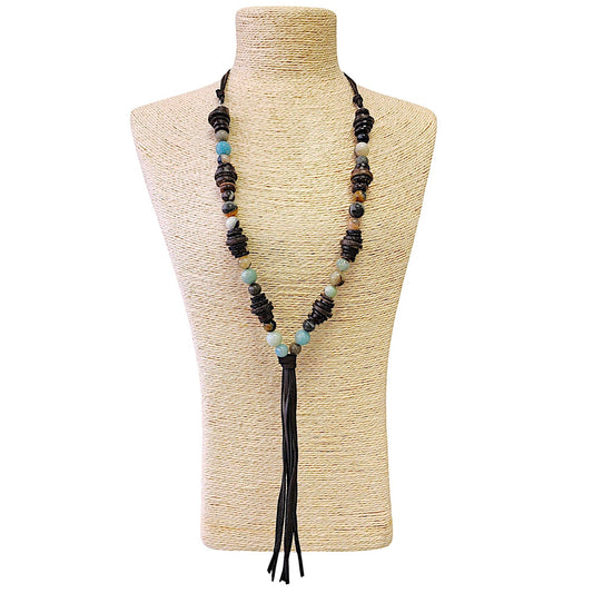 Boho Beaded Necklace