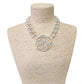 Pearl with Flower Pendant Necklace