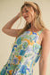 EXCLUSIVE PRINT RUFFLED DROP WAIST MINI DRESS