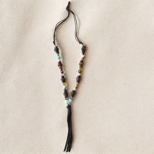 Boho Beaded Necklace